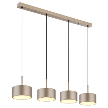 Globo lighting Raymond hanging light LED anthracite, black, 1-light source