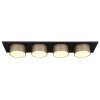 Globo lighting Raymond ceiling light LED anthracite, black, 1-light source