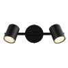 Globo lighting Walters ceiling light black, 2-light sources