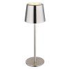 Globo lighting Vancouver table lamp LED matt nickel, 1-light source