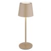 Globo lighting Vancouver table lamp LED sand-coloured, 1-light source