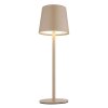 Globo lighting Vancouver table lamp LED sand-coloured, 1-light source