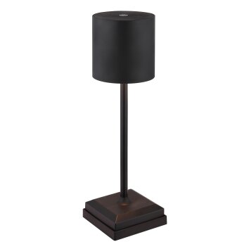Globo lighting Dixon table lamp LED black, 1-light source