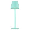 Globo lighting Vannie table lamp LED green, 1-light source