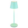Globo lighting Vannie table lamp LED green, 1-light source