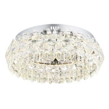 Globo lighting Diann ceiling light LED chrome, 1-light source