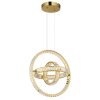 Globo lighting Neil hanging light LED gold, 1-light source, Remote control