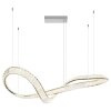 Globo lighting Neil hanging light LED chrome, 1-light source, Remote control