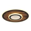 Globo lighting Woody ceiling light LED Ecru, black, 1-light source