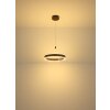Globo lighting Hendricks hanging light LED bronze, 1-light source