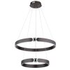 Globo lighting Hendricks hanging light LED bronze, 1-light source