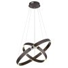 Globo lighting Hendricks hanging light LED bronze, 1-light source