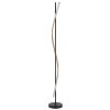 Globo lighting Watkins floor lamp LED black, 1-light source