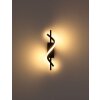 Globo lighting Watkins wall light LED black, 1-light source