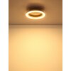 Globo lighting Dakari ceiling light LED black, 1-light source