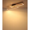 Globo lighting Dakari ceiling light LED black, 1-light source