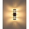 Globo lighting Hayes wall light anthracite, 2-light sources