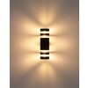 Globo lighting Hayes wall light black, 2-light sources