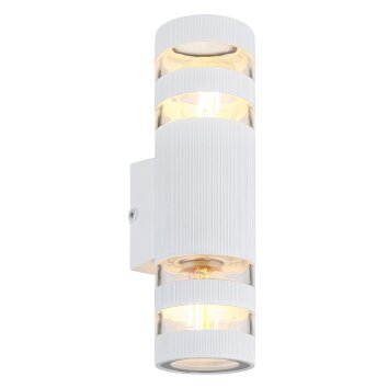Globo lighting Hayes wall light white, 2-light sources