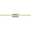Globo lighting Bennett wall light LED gold, 1-light source