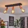 Tulla Ceiling Light copper, black, 3-light sources