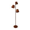 Luce-Design COLT Floor Lamp rust-coloured, 3-light sources