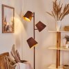 Lungre Floor Lamp rust-coloured, 3-light sources