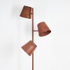 Lungre Floor Lamp rust-coloured, 3-light sources