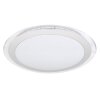 Globo NICOLE II Ceiling Light transparent, clear, white, 1-light source