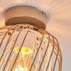 Narla ceiling light sand-coloured, white, 1-light source