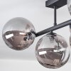 Chehalis ceiling light, globe light Smoke-coloured, 5-light sources
