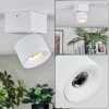 Narel ceiling light, ceiling spotlight LED white, 1-light source
