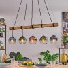 Koyoto hanging light, globe light, pendant light Ecru, black, 5-light sources