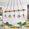 Koyoto hanging light, globe light, pendant light Ecru, black, 5-light sources