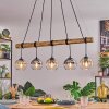 Koyoto hanging light, globe light, pendant light Ecru, black, 5-light sources
