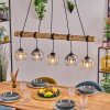 Koyoto hanging light, globe light, pendant light Ecru, black, 5-light sources