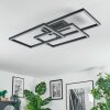 Brilo ceiling light LED black, 1-light source
