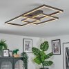 Brilo ceiling light LED black, 1-light source