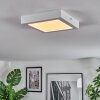 Omaro ceiling light, Panel LED white, 1-light source, Colour changer