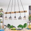 Koyoto hanging light, globe light, pendant light Ecru, black, 5-light sources