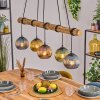 Koyoto hanging light, globe light, pendant light Ecru, black, 5-light sources