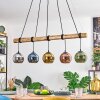 Koyoto hanging light, globe light, pendant light Ecru, black, 5-light sources