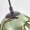 Koyoto hanging light, globe light, pendant light Ecru, black, 5-light sources
