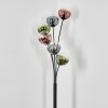 Gastor floor lamp blue, green, clear, coppery, 6-light sources