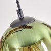 Koyoto hanging light, globe light, pendant light Ecru, black, 5-light sources