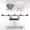 Koyoto hanging light, globe light, pendant light Amber, clear, Smoke-coloured, 5-light sources