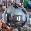 Koyoto hanging light, globe light, pendant light blue, green, coppery, 6-light sources
