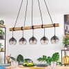 Koyoto hanging light, globe light, pendant light Ecru, black, 5-light sources