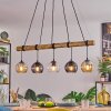 Koyoto hanging light, globe light, pendant light Ecru, black, 5-light sources