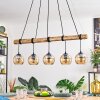 Koyoto hanging light, globe light, pendant light Ecru, black, 5-light sources